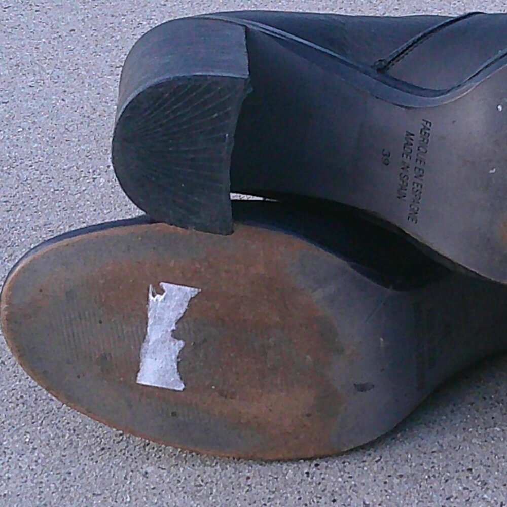Free People Black Leather Ankle Boots - Picture 6 of 9